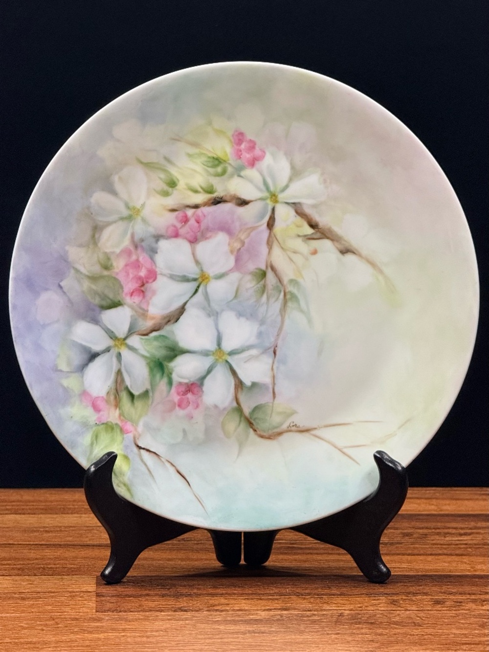 SCHONWALD Made in Germany Hand Painted by Lora Decorative Plate